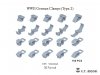 E.T. Model P35-278 WWII German Clamps (Type.2) 1/35